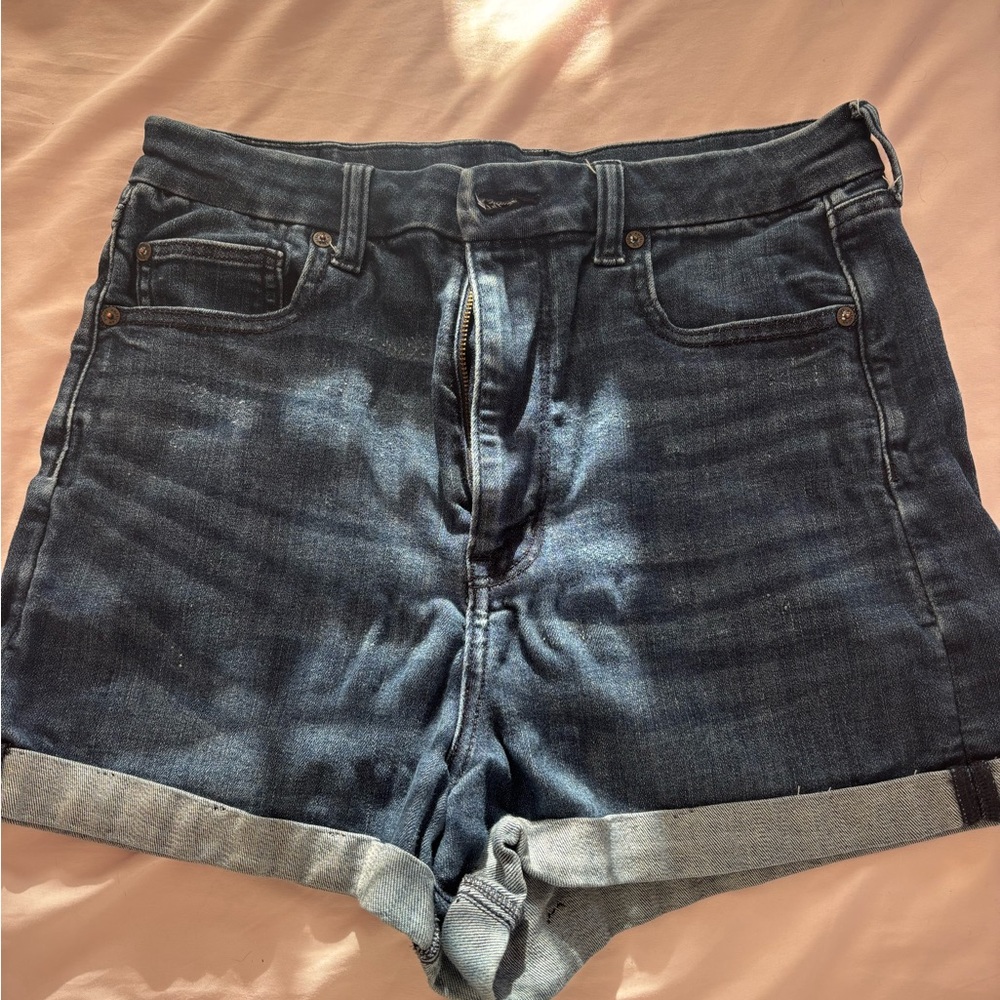American Eagle Outfitters Dark Blue Jean Shorts